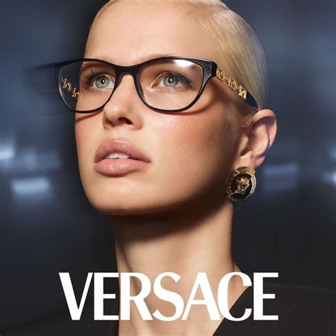 real versace sunglasses|clear versace glasses on face.